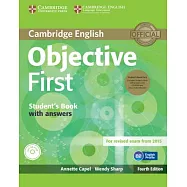 Objective First Student&rsquo;s Book Pack (Student&rsquo;s Book with Answers and Class Audio Cds(2)) [With CDROM]