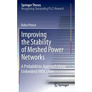 Improving the Stability of Meshed Power Networks: A Probabilistic Approach Using Embedded HVDC Lines