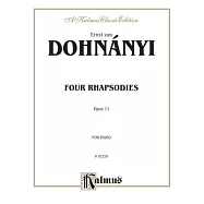 4 Rhapsodies, Op. 11: Kalmus Edition