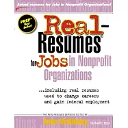 Real-Resumes for Jobs in Nonprofit Organizations