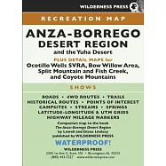 Map Anza-Borrego Desert Region