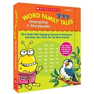 Word Family Tales Interactive E-Storybooks: 25 E-Books With Engaging Interactive Whiteboard Activities That Teach the Top Word F