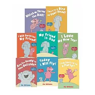 莫威樂《大象&小豬》故事套書(8本合售) Mo Willems Elephant & Piggie Collection