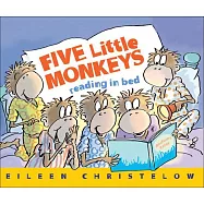 Five Little Monkeys Reading in Bed