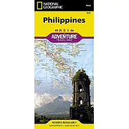 National Geographic Adventure Travel Map Philippines, Asia