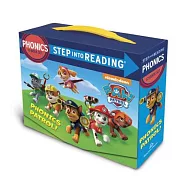 汪汪隊立大功自然發音套書Paw Patrol Phonics Box Set (PAW Patrol) (3-7歲適讀，12本Step into Reading)