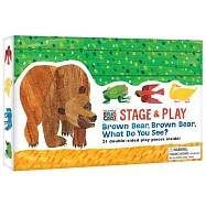 The World of Eric Carle Stage & Play Brown Bear, Brown Bear, What Do You See?