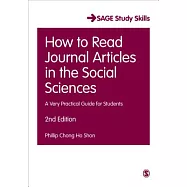 How to Read Journal Articles in the Social Sciences: A Very Practical Guide for Students