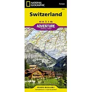 Switzerland Adventure Travel Map