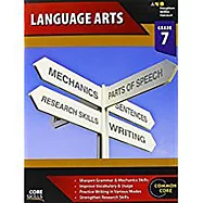 Steck-Vaughn Core Skills Language Arts: Workbook Grade 7