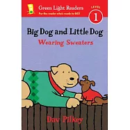 Big Dog and Little Dog Wearing Sweaters