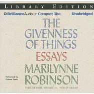 The Givenness of Things: Essays, Library Edition