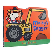 Maisy&rsquo;s Digger 小鼠波波交通工具造型硬頁書