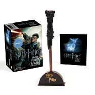 哈利波特魔杖迷你版(可發光)附貼紙書 Harry Potter Wizard’s Wand With Sticker Book: Lights Up!