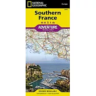 National Geographic Southern France Map: Travel Maps International Adventure Map