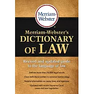 Merriam-Webster’s Dictionary of Law
