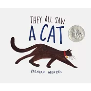 They All Saw a Cat (Cat Books for Kids, Beginning Reading Books, Preschool Prep Books)