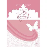 Santa Biblia: Reina-Valera 1960, rosa y blanco símil piel, Mis Quince / Pink/White LeatherTouch