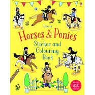 Horses & Ponies Sticker and Colouring Book