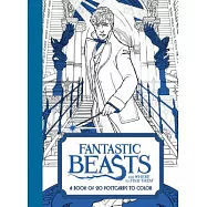 Fantastic Beasts and Where to Find Them: A Book of 20 Postcards to Color