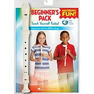 Recorder Fun! Beginner’s Pack with Flute: Teach Yourself Today - Easy Lessons with Over 40 Fun Songs!
