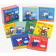 Maisy&rsquo;s World《小鼠波波和好朋友們》貼紙翻翻遊戲套書 (8冊合售)