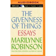 The Givenness of Things: Essays