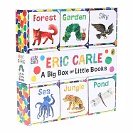 艾瑞卡爾的動物世界(附九本厚實硬頁書，盒裝) The World of Eric Carle: Big Box of Little Books