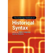 The Cambridge Handbook of Historical Syntax