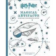 Harry Potter Magical Artifacts Poster Coloring Book: 20 Removable Posters