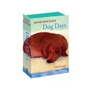 David Hockney Dog Days: Notecards