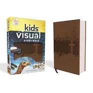 Niv, Kids’ Visual Study Bible, Leathersoft, Bronze, Full Color Interior: Explore the Story of the Bible---