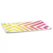 Christian LaCroix Sol Y Sombra Porcelain Tray Sunset Yellow