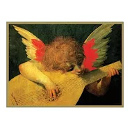 Angel Musician Half Note