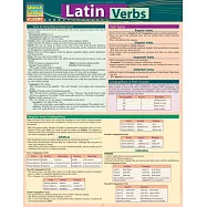 Latin Verbs: Quickstudy Laminated Reference Guide