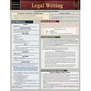 Legal Writing: Quickstudy Laminated Reference Guide