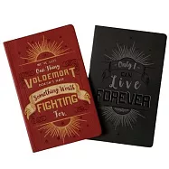 哈利波特：哈利&佛地魔筆記本組二入(13 x 21 cm / 64 頁)Harry Potter: Character Notebook Collection (Set of 2): Harry Potter and Voldemort