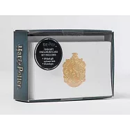 Harry Potter Hufflepuff Crest Embossed Foil Gift Cards