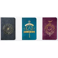 哈利波特：魔法咒語筆記本組三入(9 x 14 cm / 64 頁)Harry Potter: Spells Pocket Notebook Collection (Set of 3)