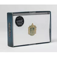 Harry Potter Slytherin Foil Note Cards