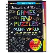 Scratch and Sketch Games and Puzzles: Ocean World
