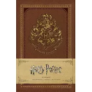 哈利波特：霍格華茲經典膠裝橫線筆記本(13 x 21 cm / 128 頁)Harry Potter - Hogwarts Ruled Notebook