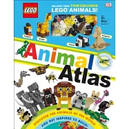 樂高動物地圖小百科(附60塊積木)Lego Animal Atlas: Discover the Animals of the World and Get Inspired to Build!