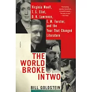 The World Broke in Two: Virginia Woolf, T. S. Eliot, D. H. Lawrence, E. M. Forster, and the Year That Changed