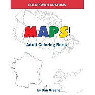 Maps! Adult Coloring Book