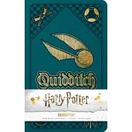 哈利波特：魁地奇硬殼橫線筆記本(13 x 21 cm / 192 頁)Harry Potter: Quidditch Hardcover Ruled Journal