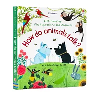 Q&A知識翻翻書：動物怎麼溝通?(4歲以上)Lift-The-Flap First Questions And Answers: How Do Animals Talk?