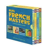 Mini French Masters Boxed Set: 4 Board Books Inside! (Books for Learning Toddler, Language Baby Book)