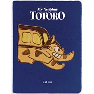 龍貓公車：毛茸茸刺繡筆記本 My Neighbor Totoro: Cat Bus Plush Journal