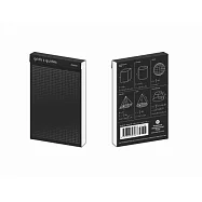 Grids & Guides Diary - Micro Black: A Pocket Size Notebook